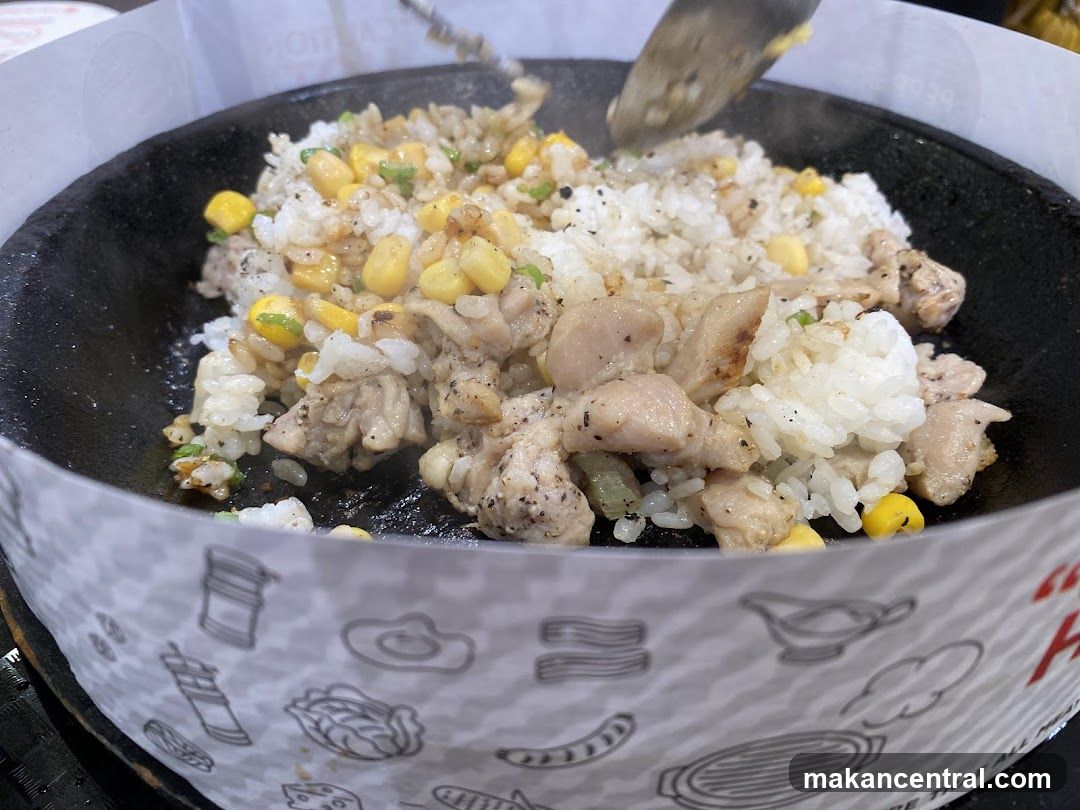 Sizzling Chicken and Rice