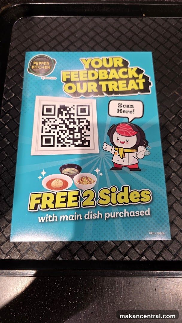 Pepper Kitchen Feedback Promotion