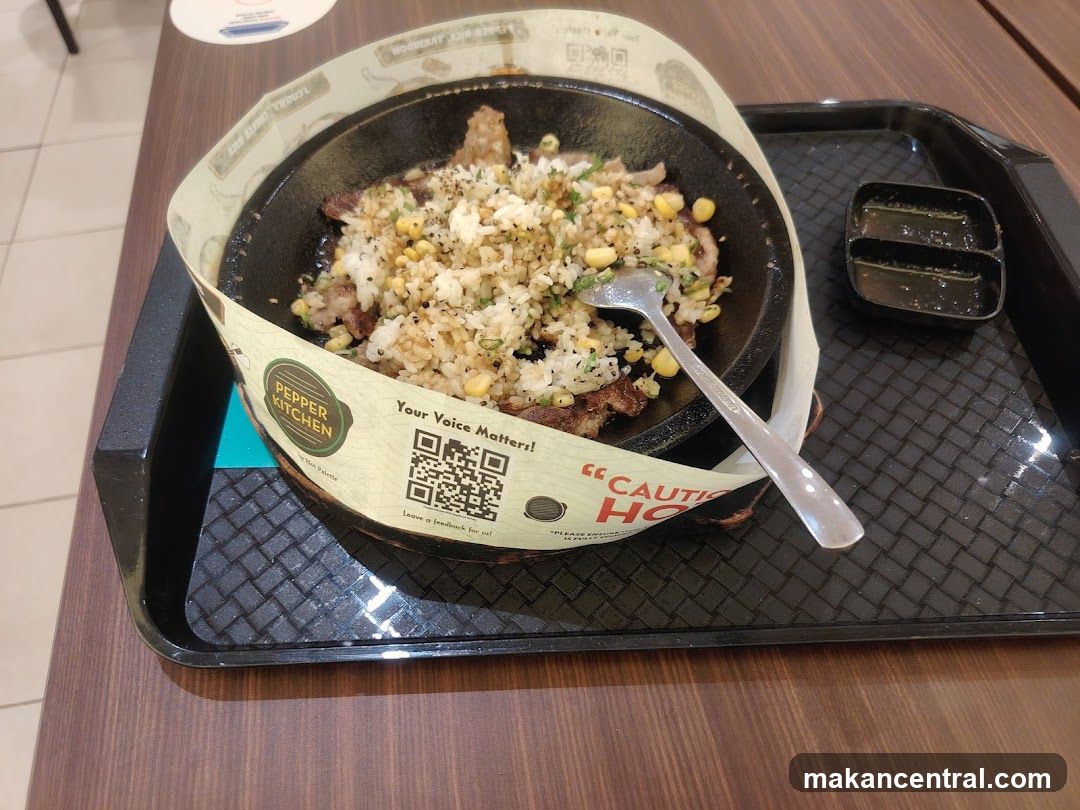 Sizzling Rice Dish