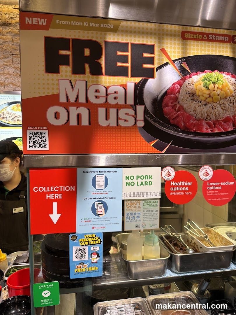 Free Meal Promotion