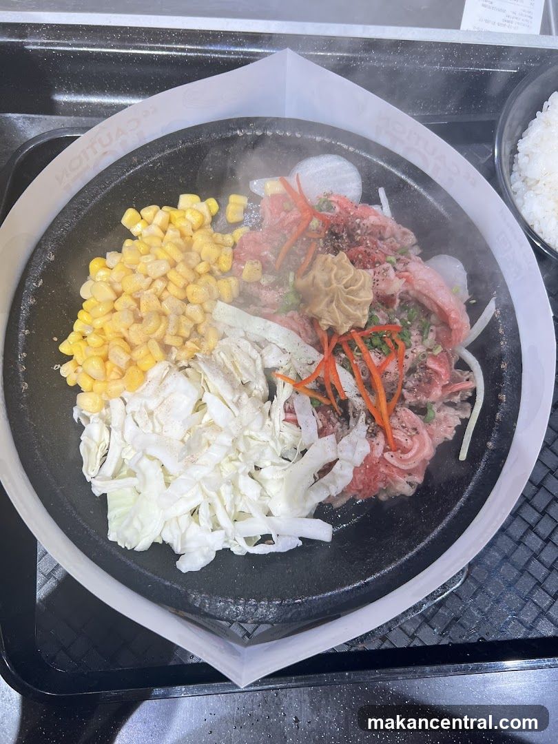 Sizzling Beef and Vegetables
