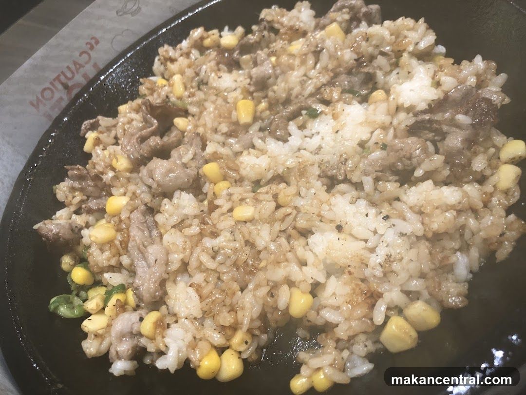 Beef and Corn Fried Rice