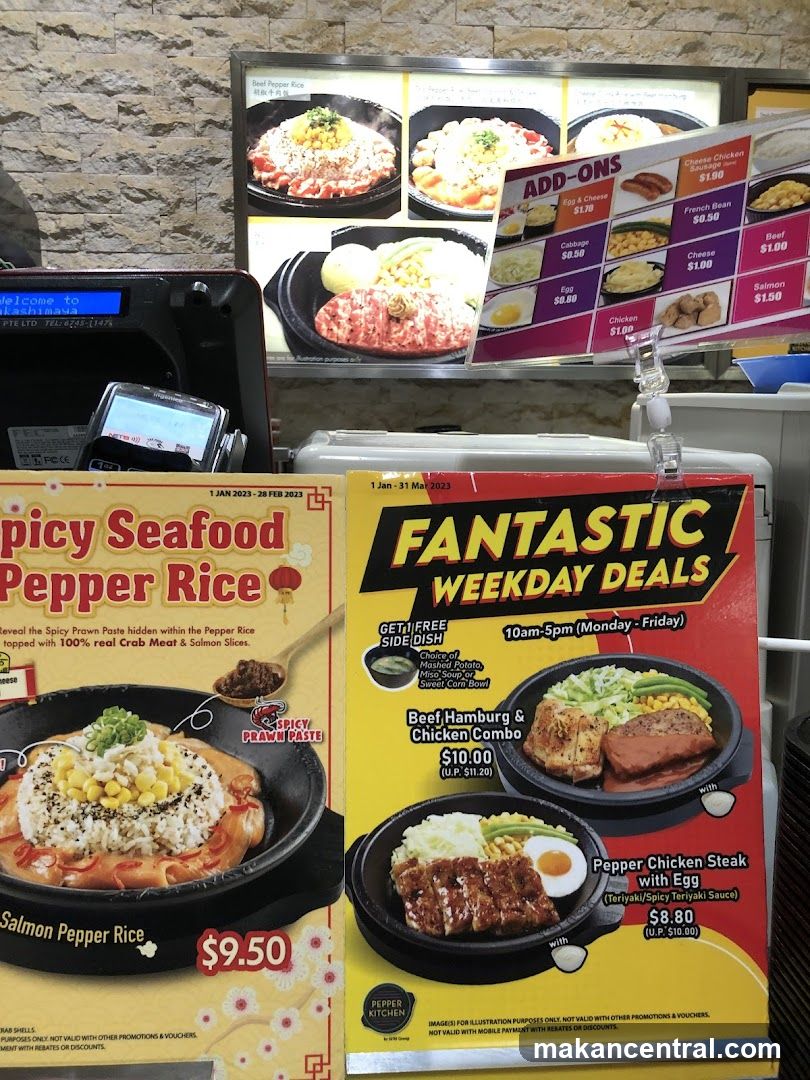Pepper Kitchen Menu and Deals