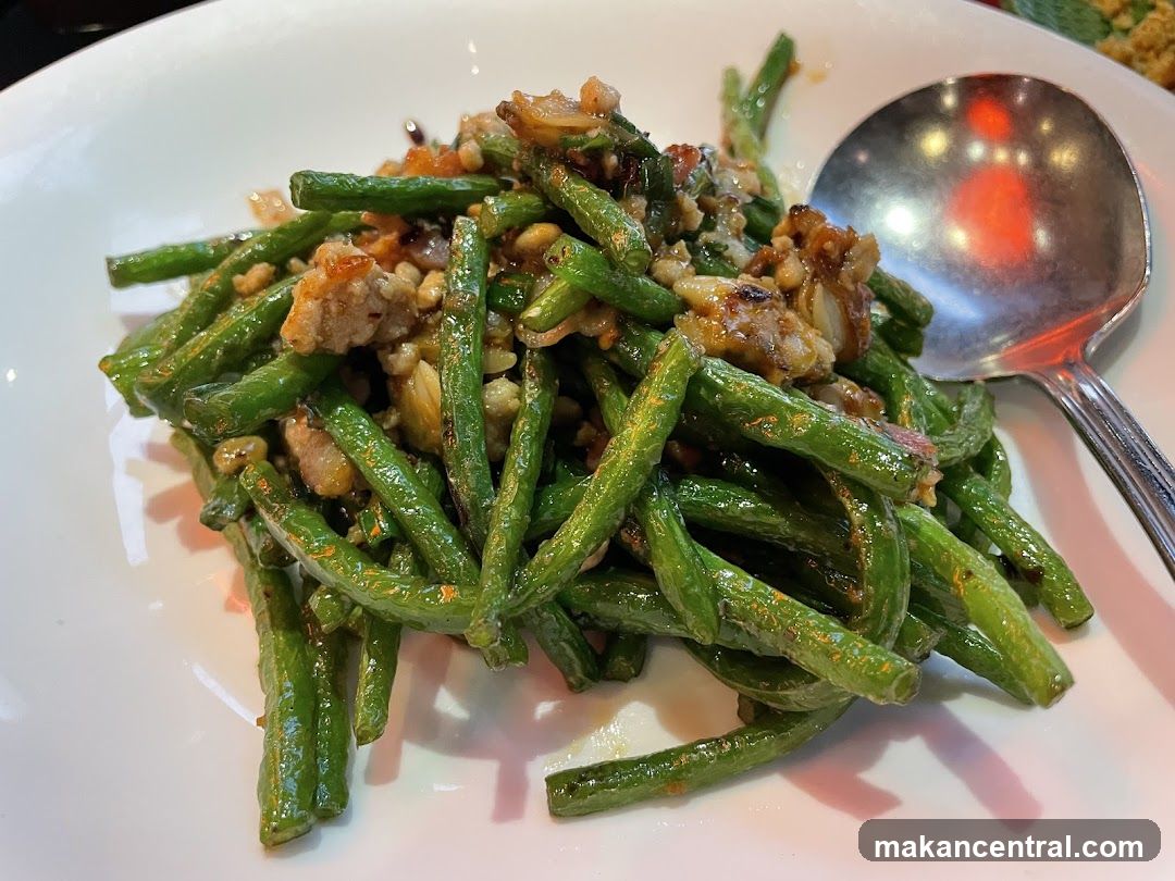 Sautéed Green Beans with Minced Meat