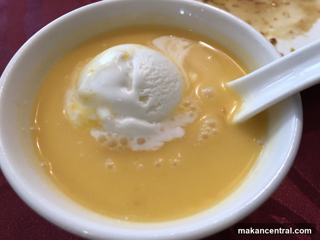 Mango Sago with Ice Cream