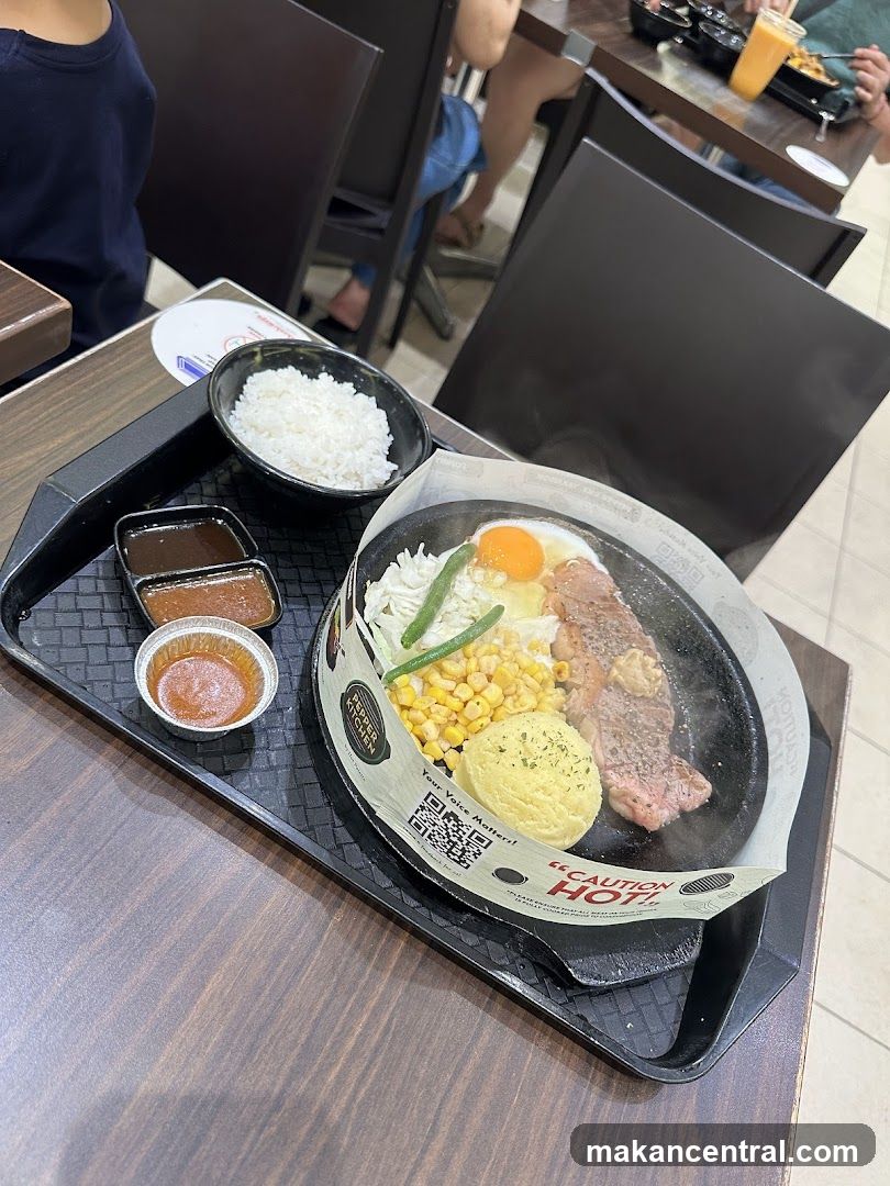 Sizzling Steak Meal