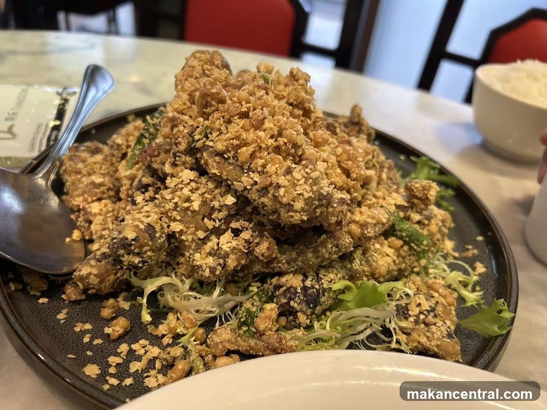 Crispy Fried Dish with Garnish