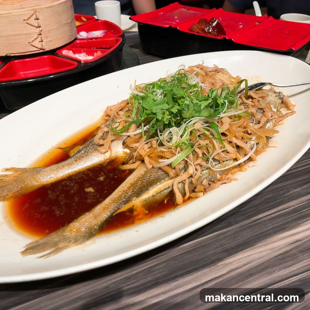 Steamed Fish with Shredded Ginger and Scallions