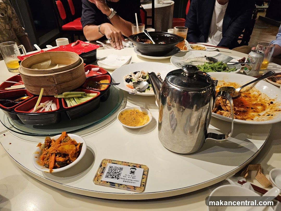 Table with Food and Drinks