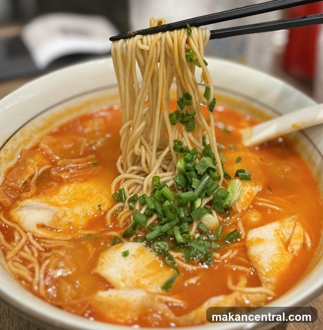 Spicy Ramen with Chicken