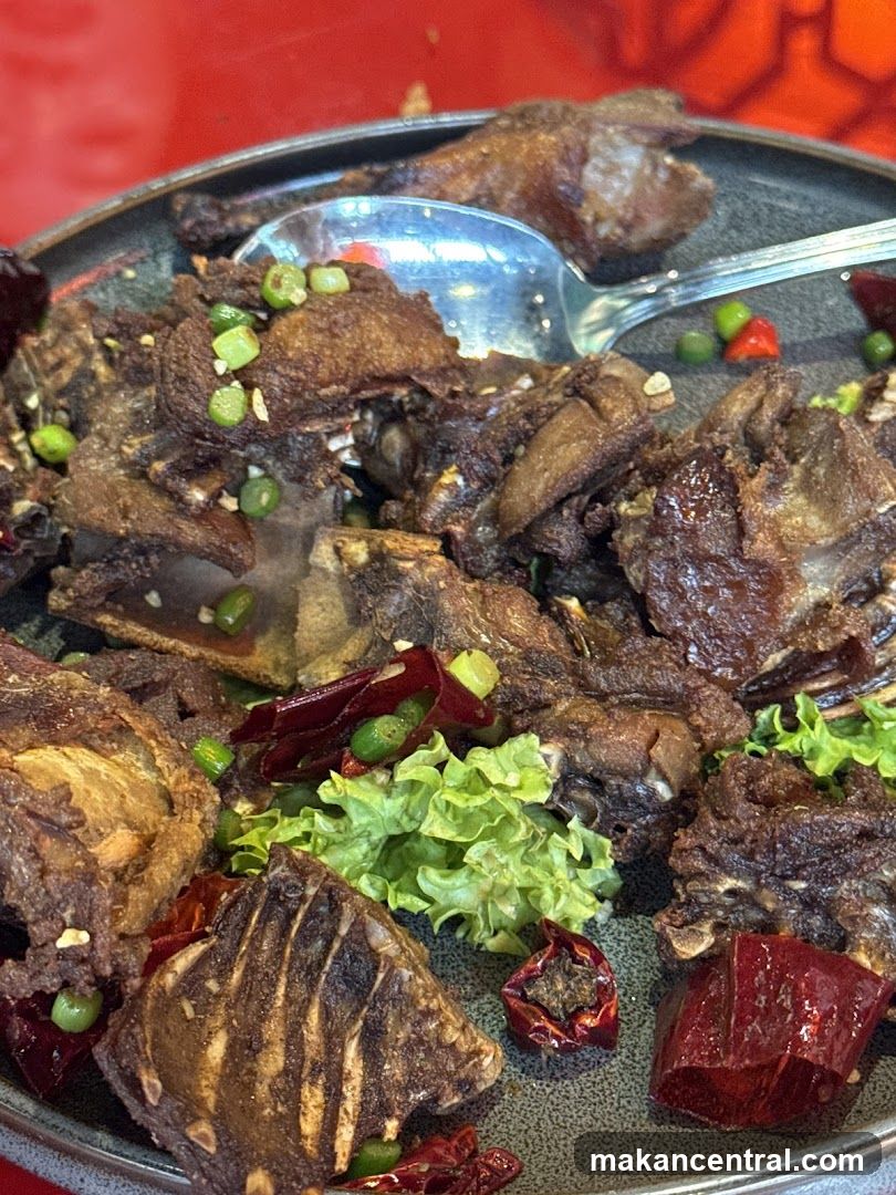 Fried Duck Dish