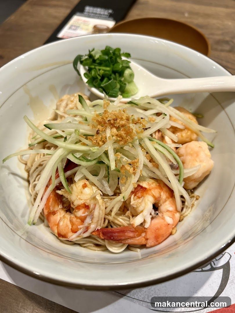 Shrimp and Noodle Dish