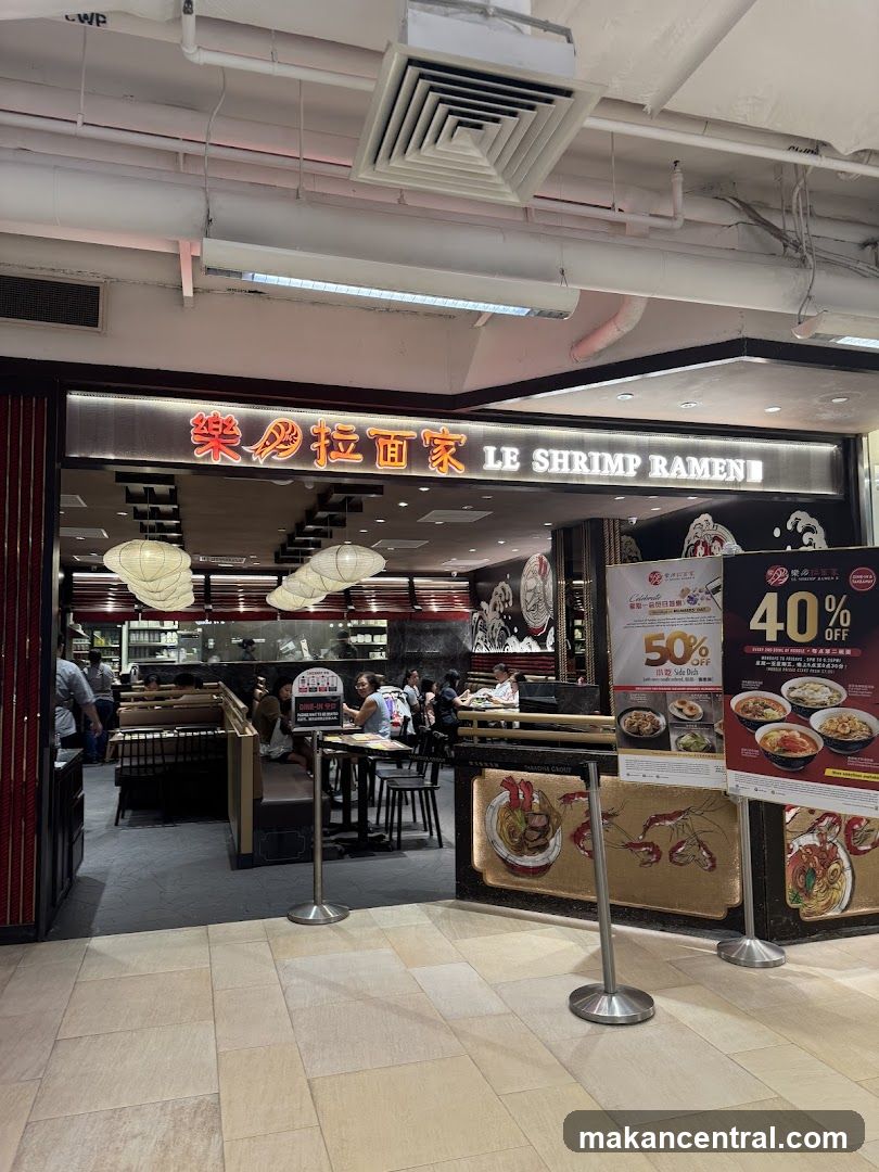 Le Shrimp Ramen 樂虾拉面家 at Paragon