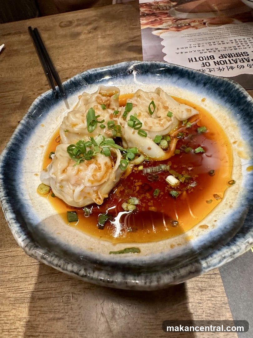 Spicy Wontons