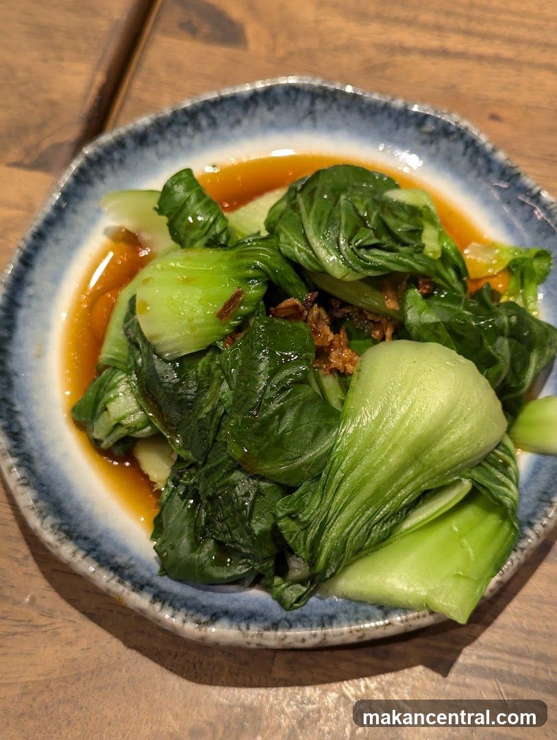 Bok Choy with Sauce