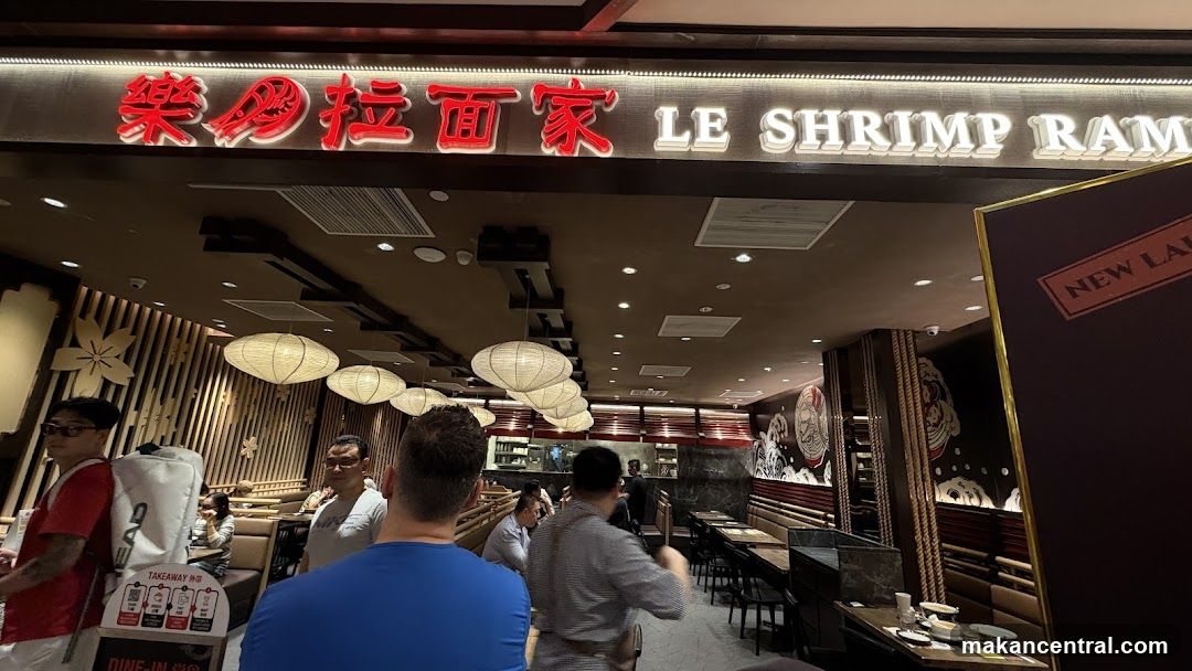 Restaurant Interior with Signage