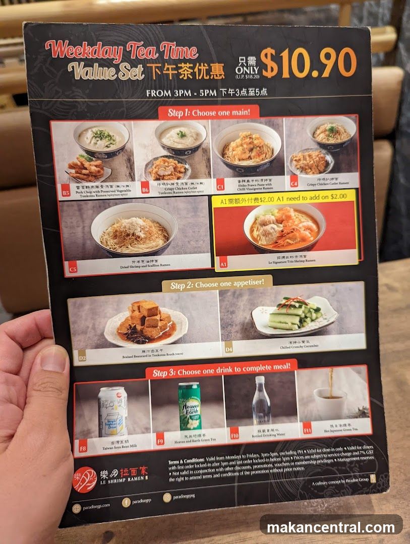 Weekday Tea Time Value Set