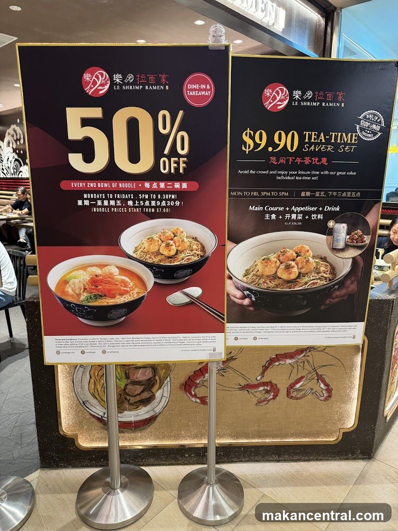 Le Shrimp Ramen Promotions