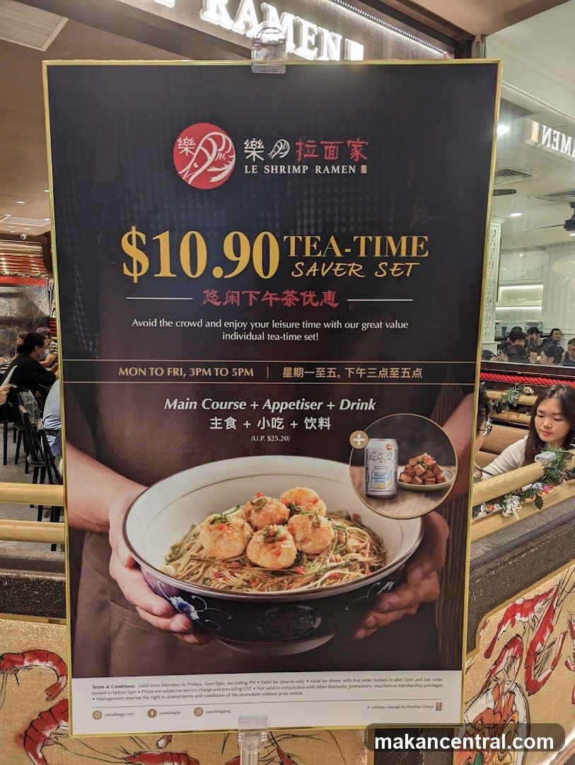 Le Shrimp Ramen Tea-Time Saver Set