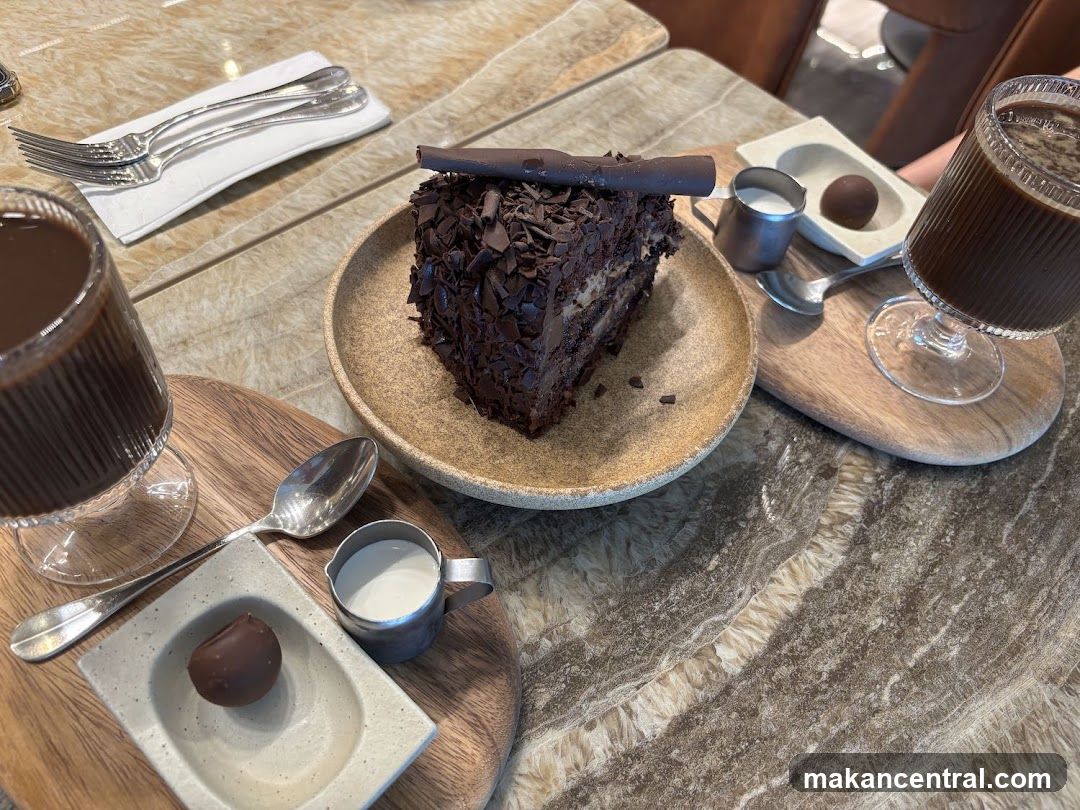Chocolate Cake and Coffee