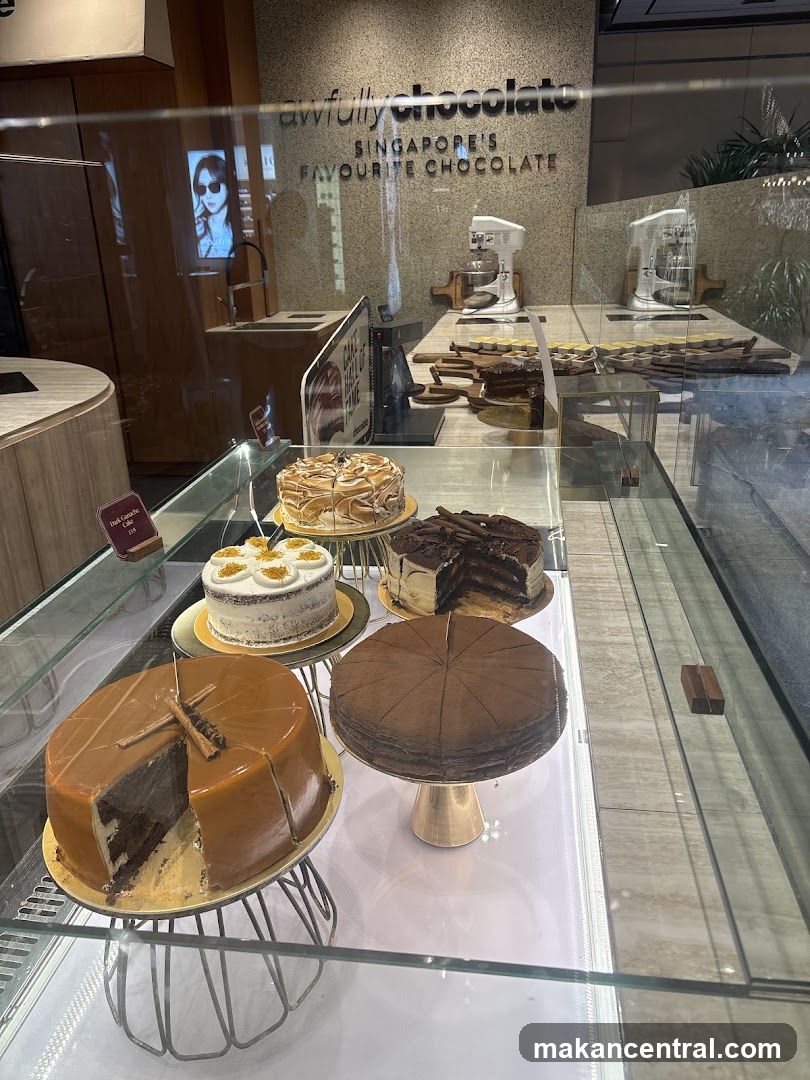Awfully Chocolate Display