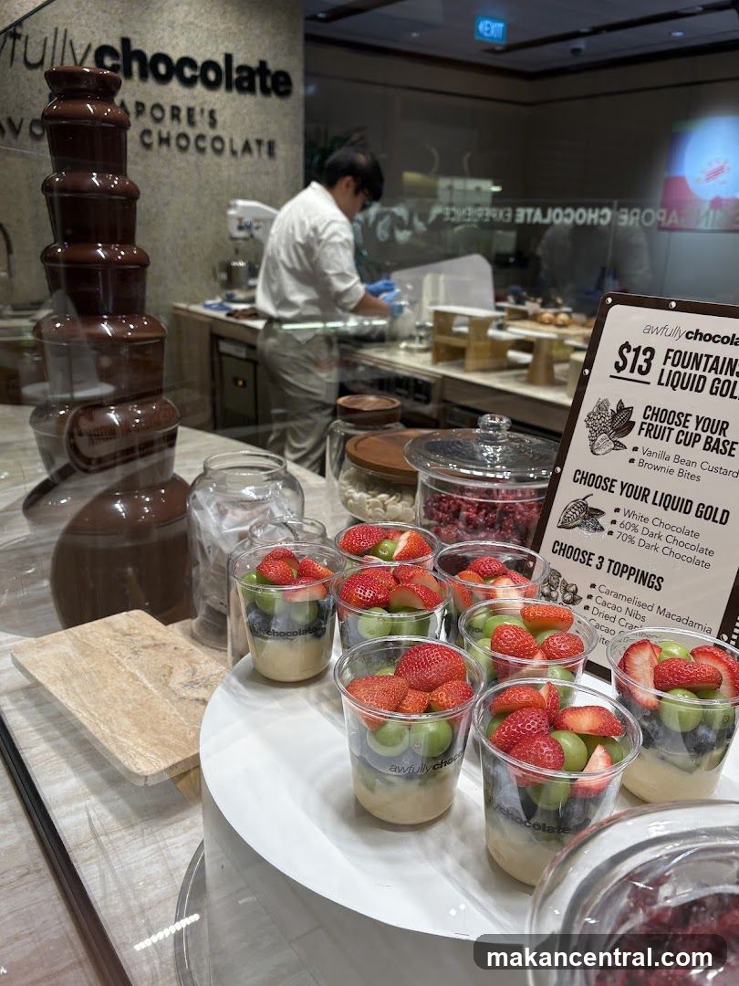Chocolate Fountain Display