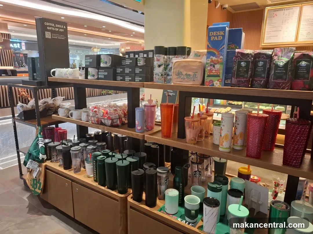Starbucks Merchandise Display