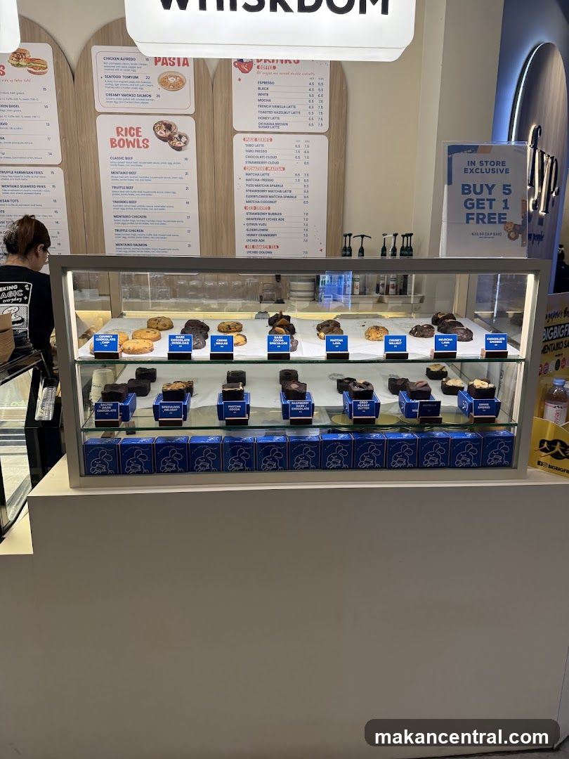Dessert Display and Menu
