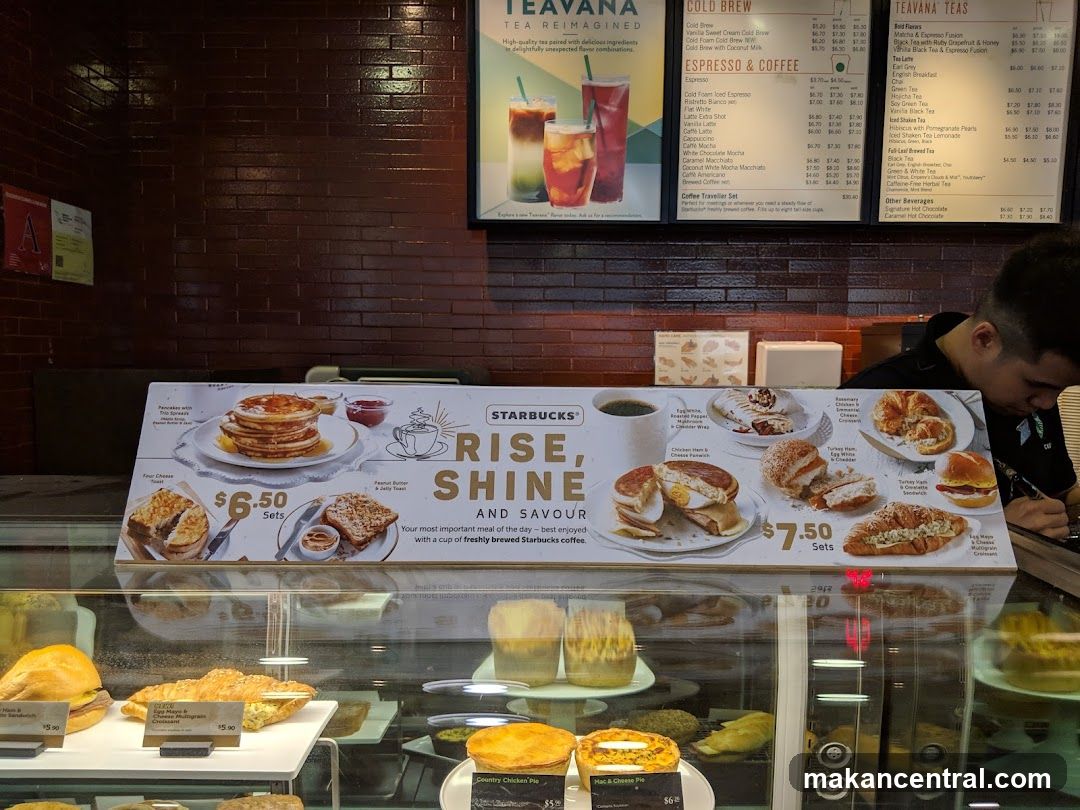 Starbucks Breakfast Menu
