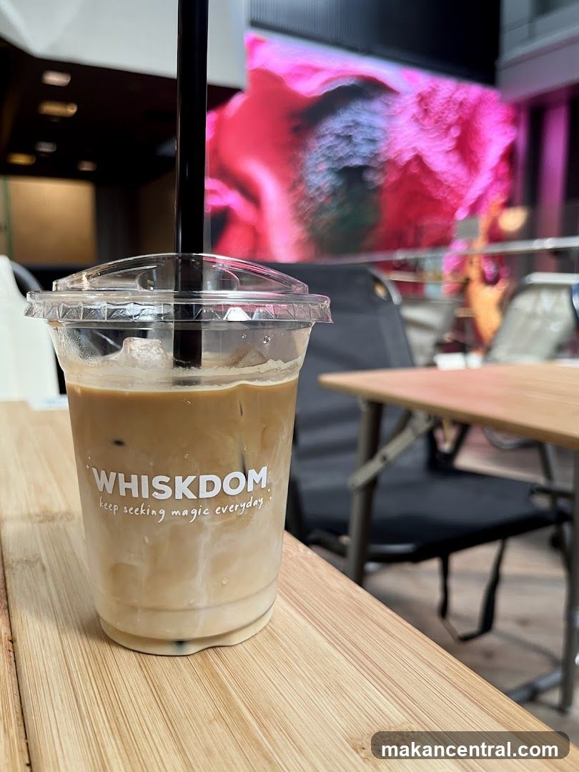 Iced Coffee with WHISKDŌM Logo