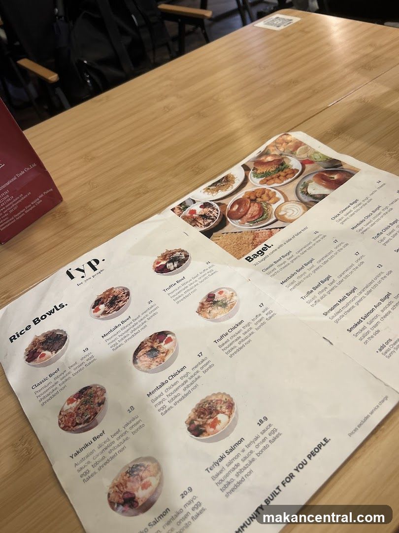 FYP Menu