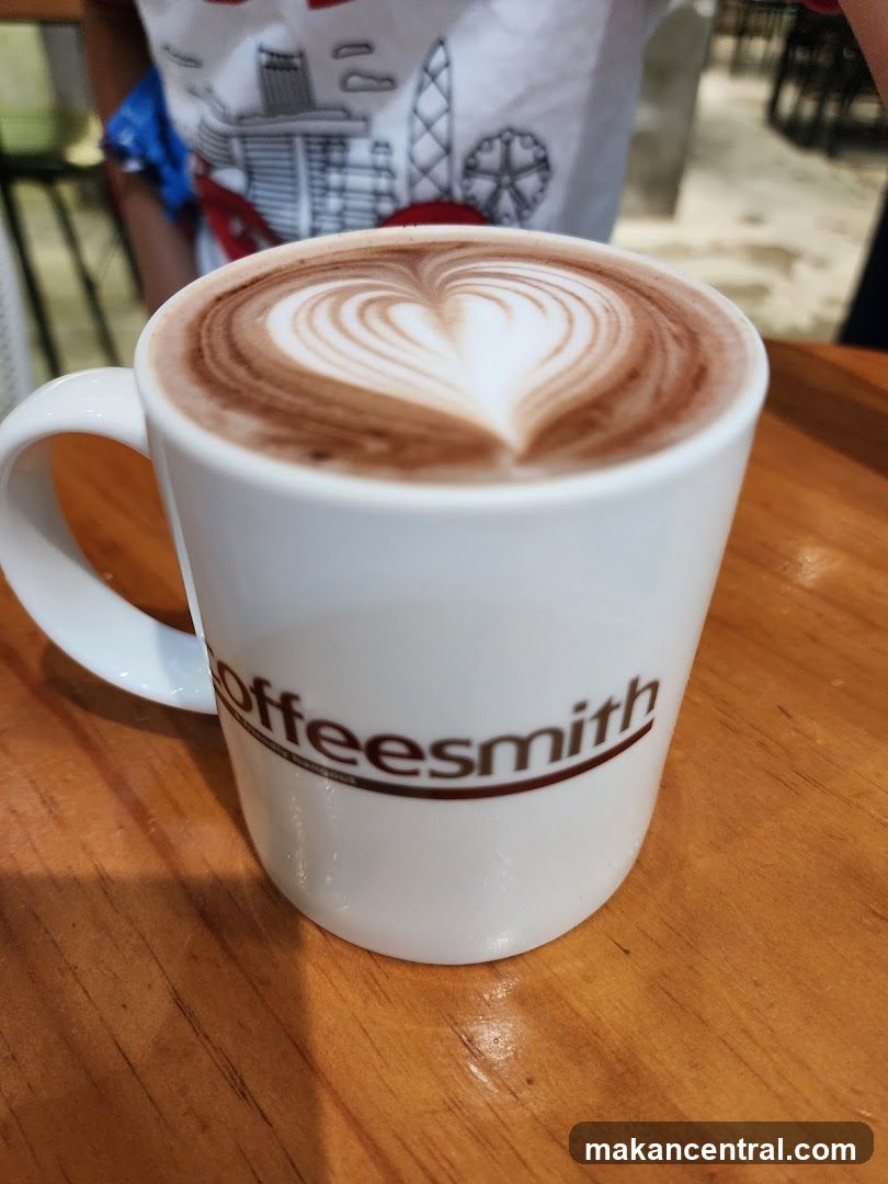 Hot Chocolate with Heart Art