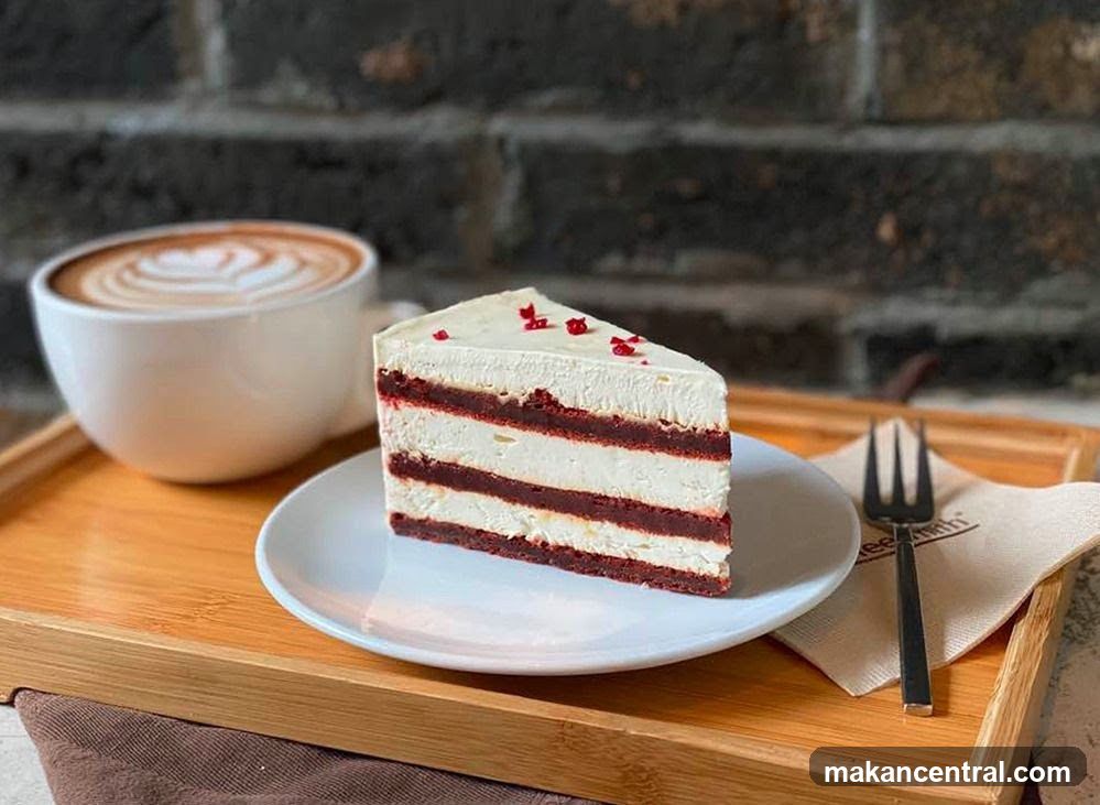 Red Velvet Cake and Coffee