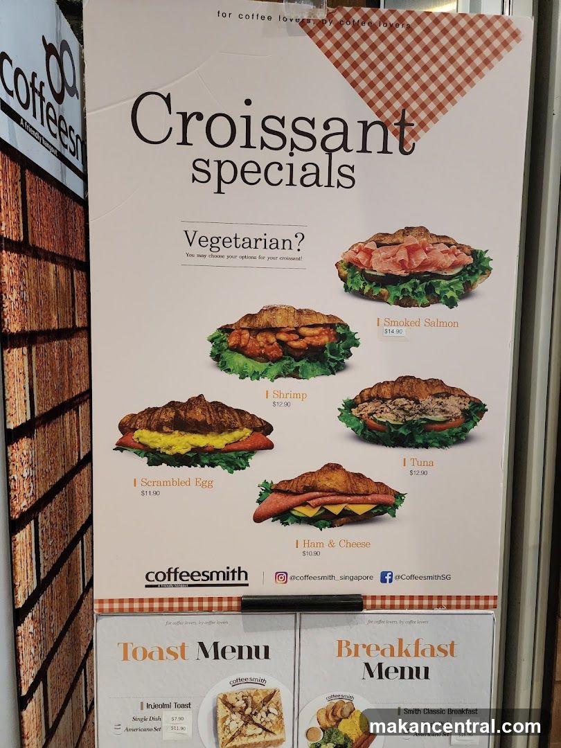 Croissant Specials Menu