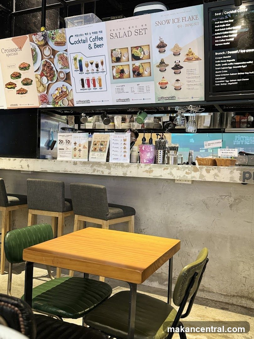 Cafe Menu Display