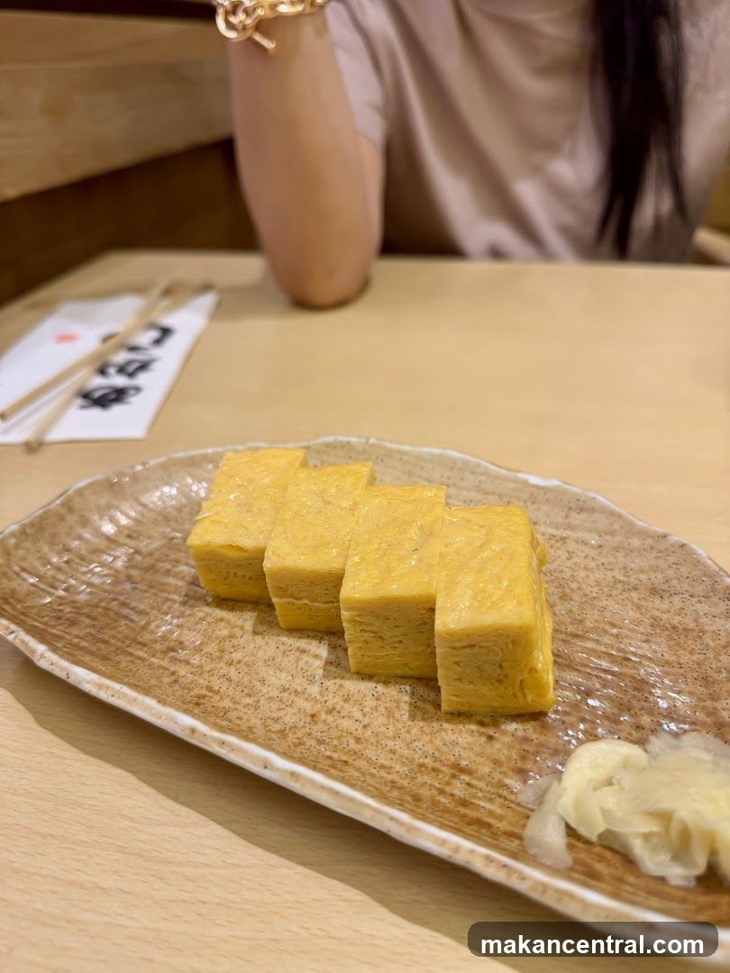 Tamagoyaki with Pickled Ginger