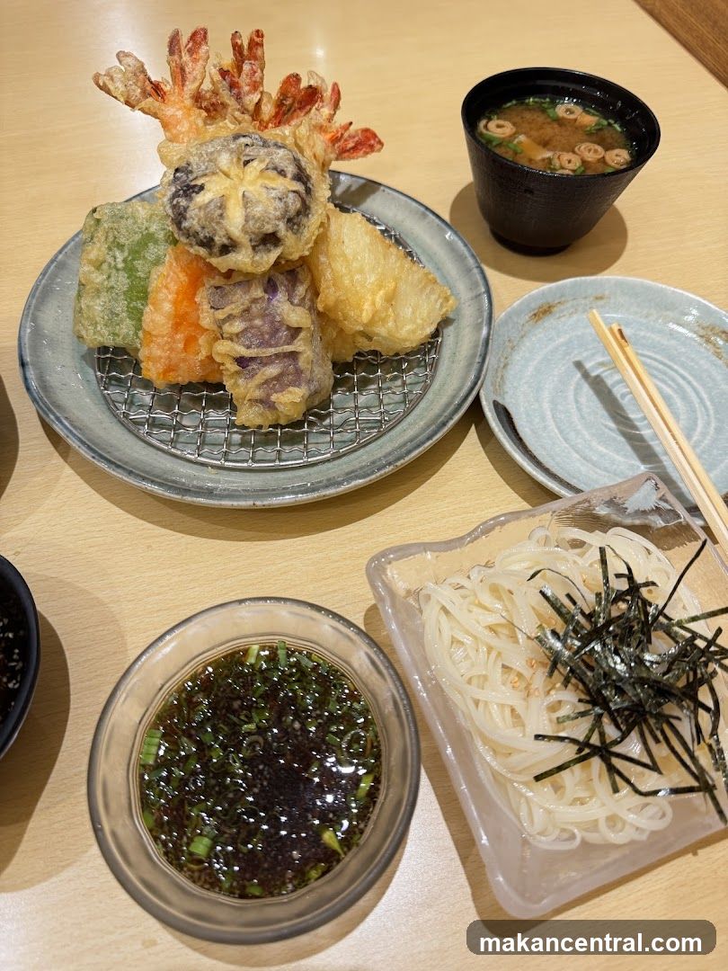 Tempura and Udon Set