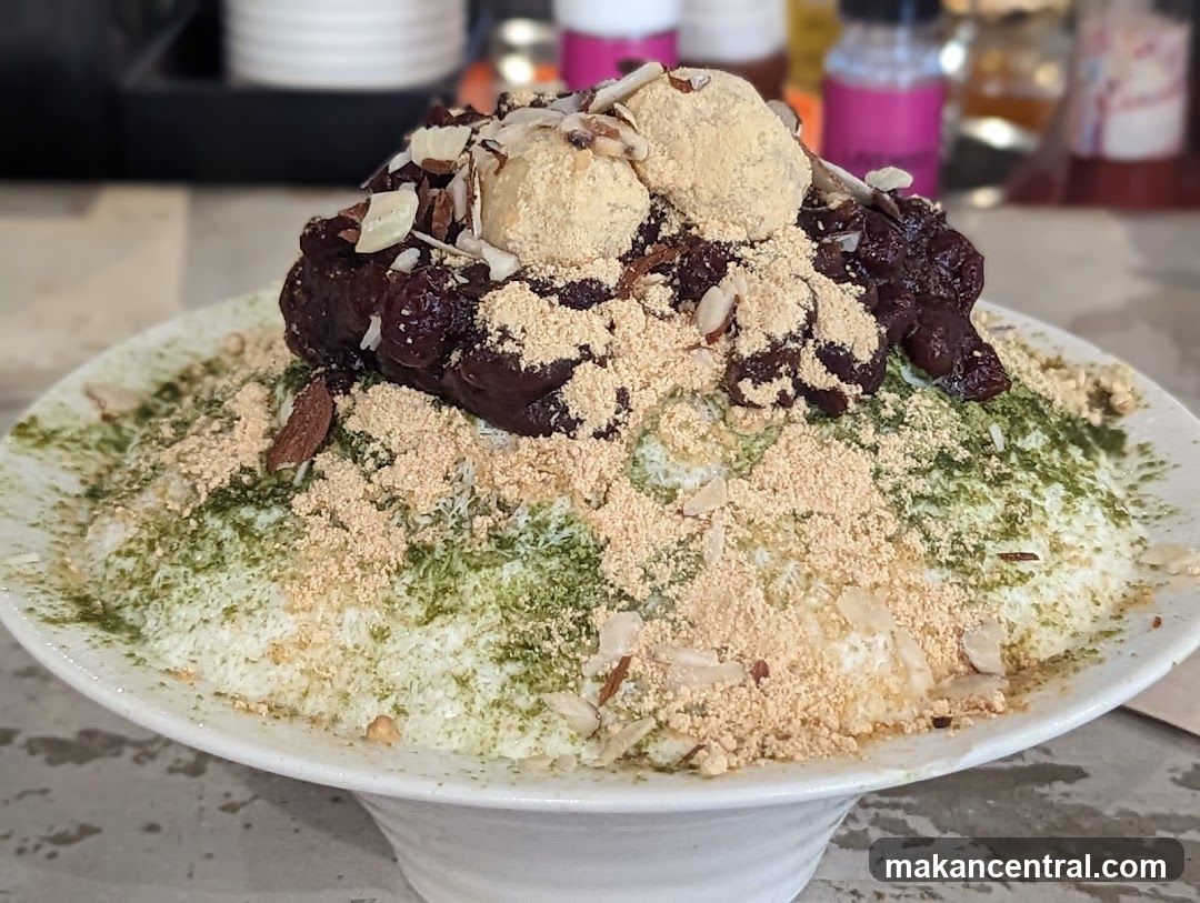 Matcha Red Bean Bingsu