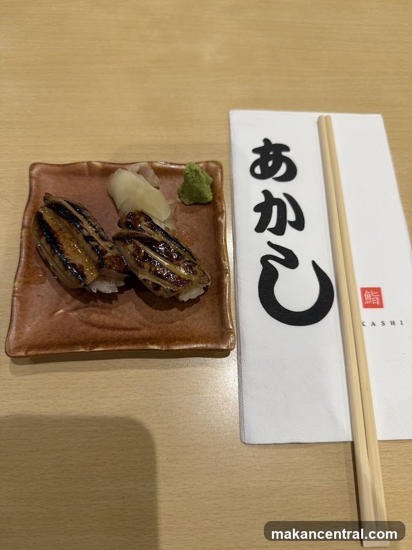 Sushi with Wasabi and Ginger