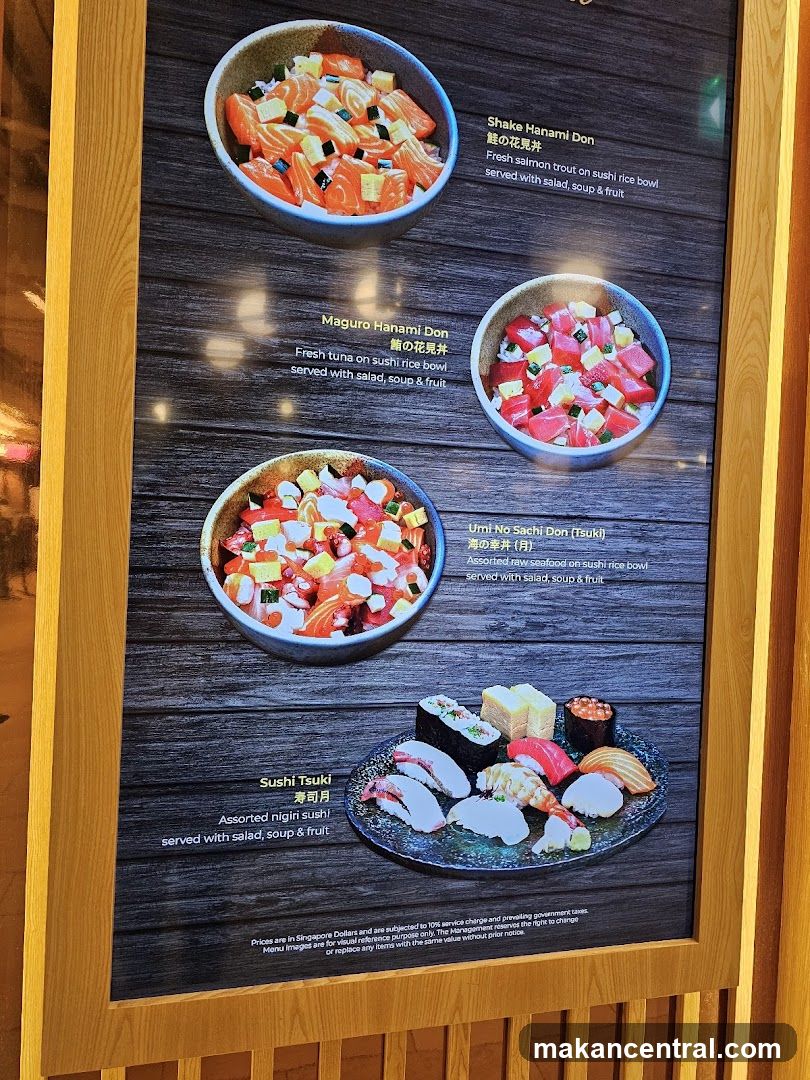 Japanese Rice Bowls and Sushi