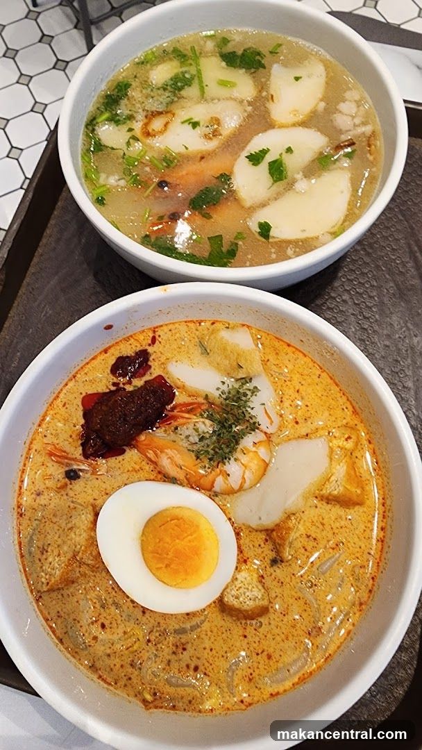 Two Bowls of Noodle Soup
