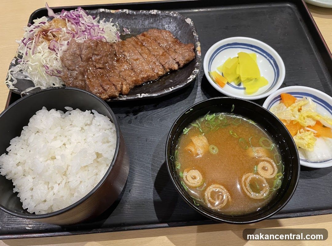 Steak and Rice Set