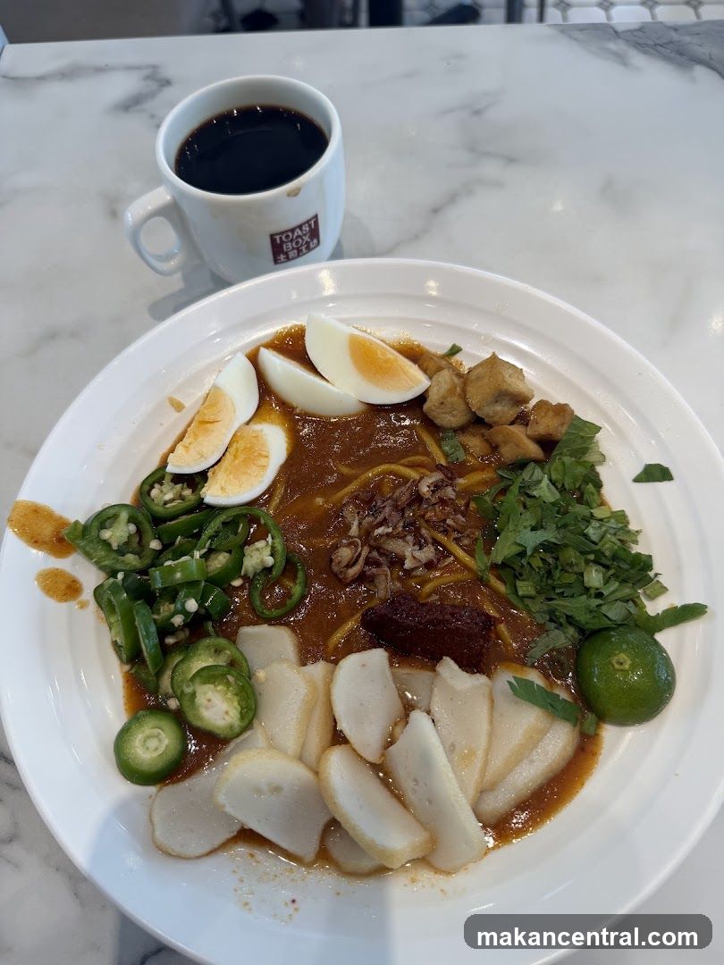 Noodle Dish with Coffee