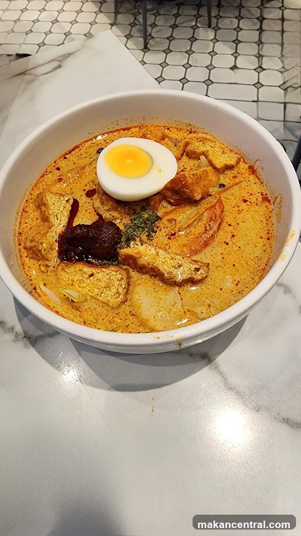 Laksa with Egg