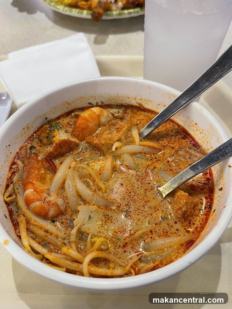 Laksa with Shrimp