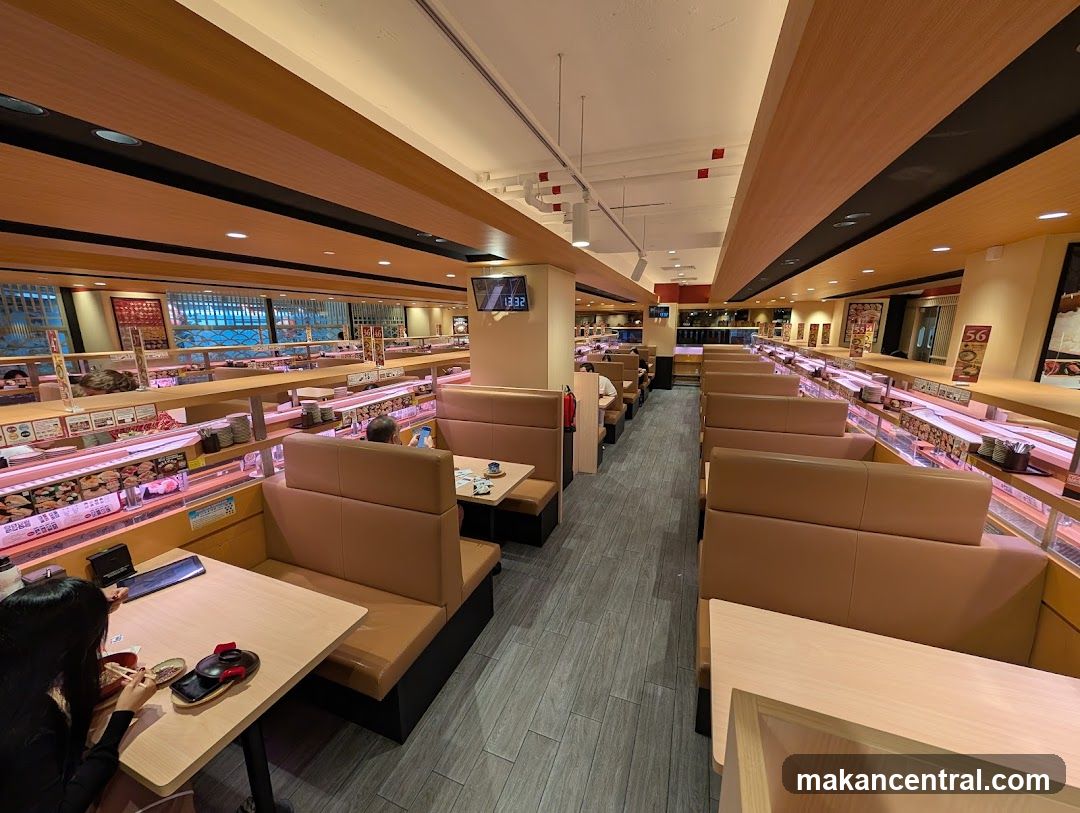 Conveyor Belt Sushi Restaurant Interior