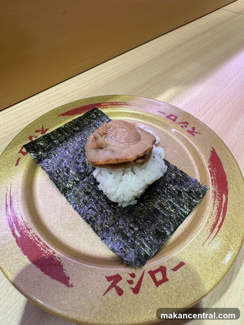 Sushi with Scallop Topping