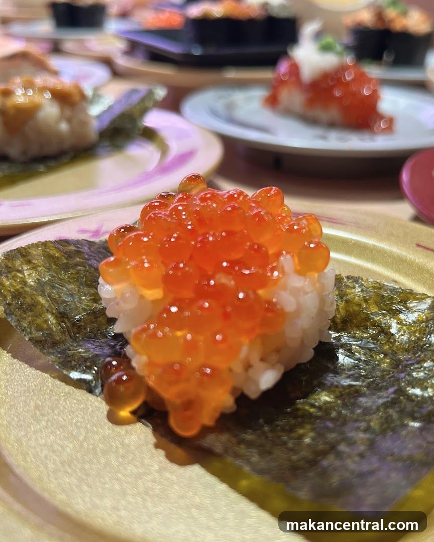 Ikura Nigiri Sushi