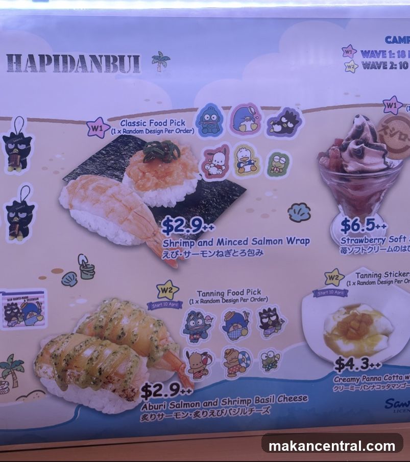 HAPIDANBUI Menu