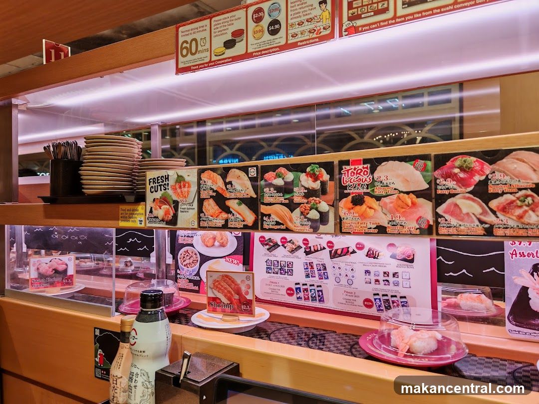 Sushi Conveyor Belt Display